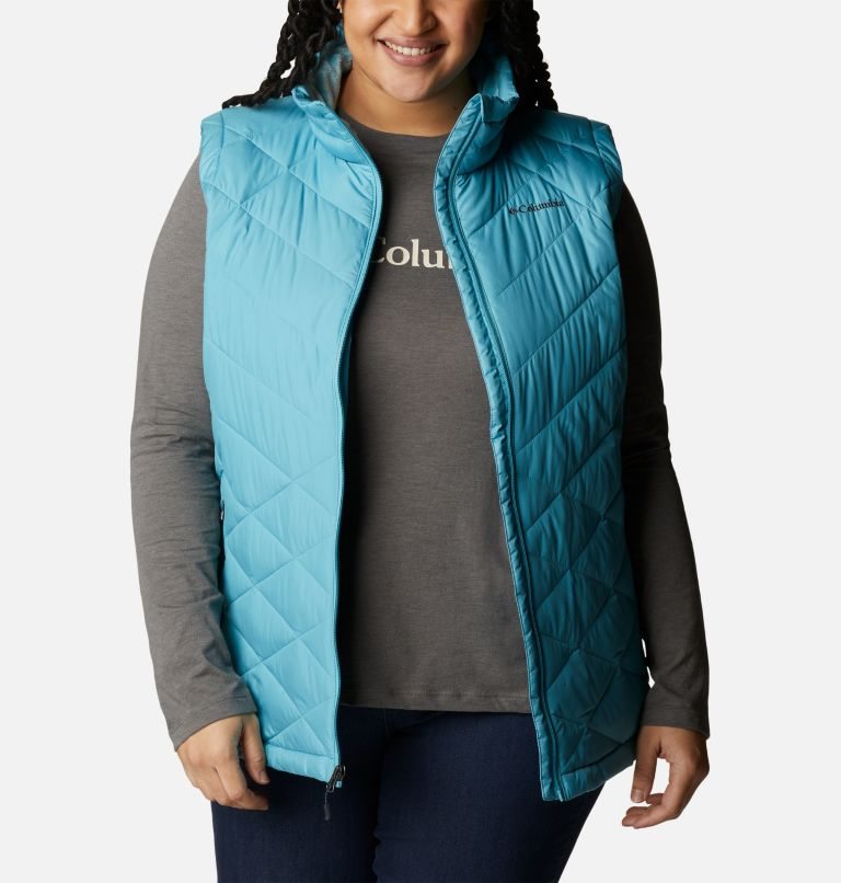 Vesta Columbia Heavenly Dama Turcoaz | Plus Size SF1QA9M8S